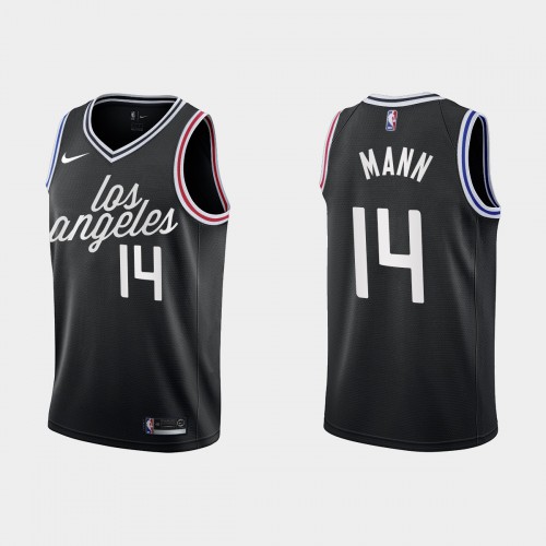 Nike Clippers Black Angeles Clippers #14 Jersey - On Sale Game Day Wear