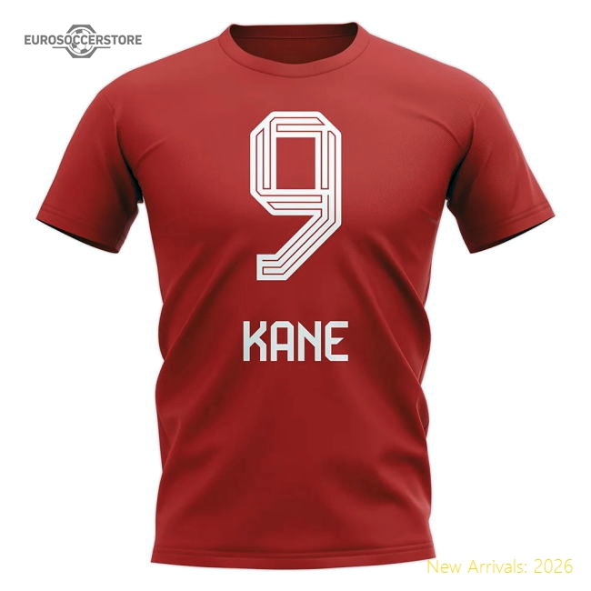Teams,Bayern Bayern Club Munich Harry Kane Hero T-Shirt (Red)