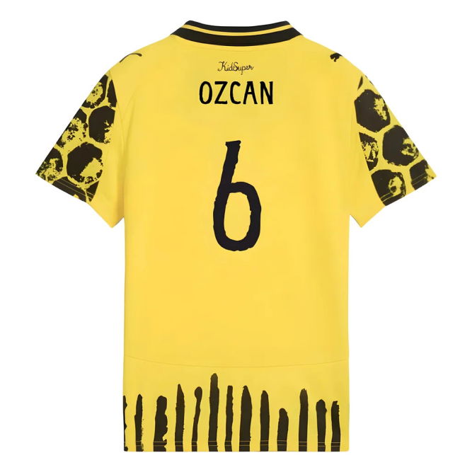 2025-2026 BVB Sleek Shirt - Kids (Ozcan 6) Quick Dry Moisture Wicking