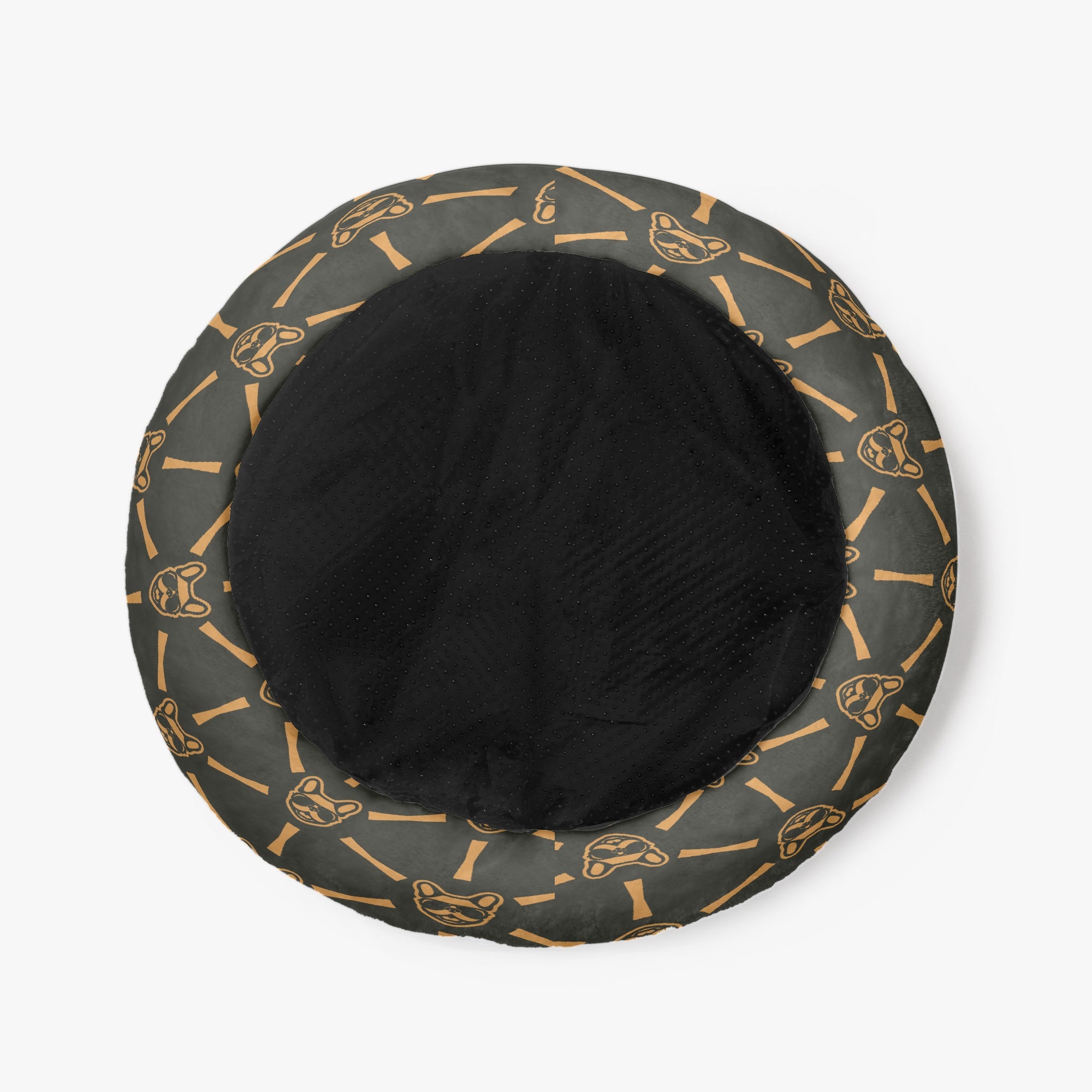 Anti-anxiety Donut Bed For French Bulldogs Summer Wear | Vet-recommended