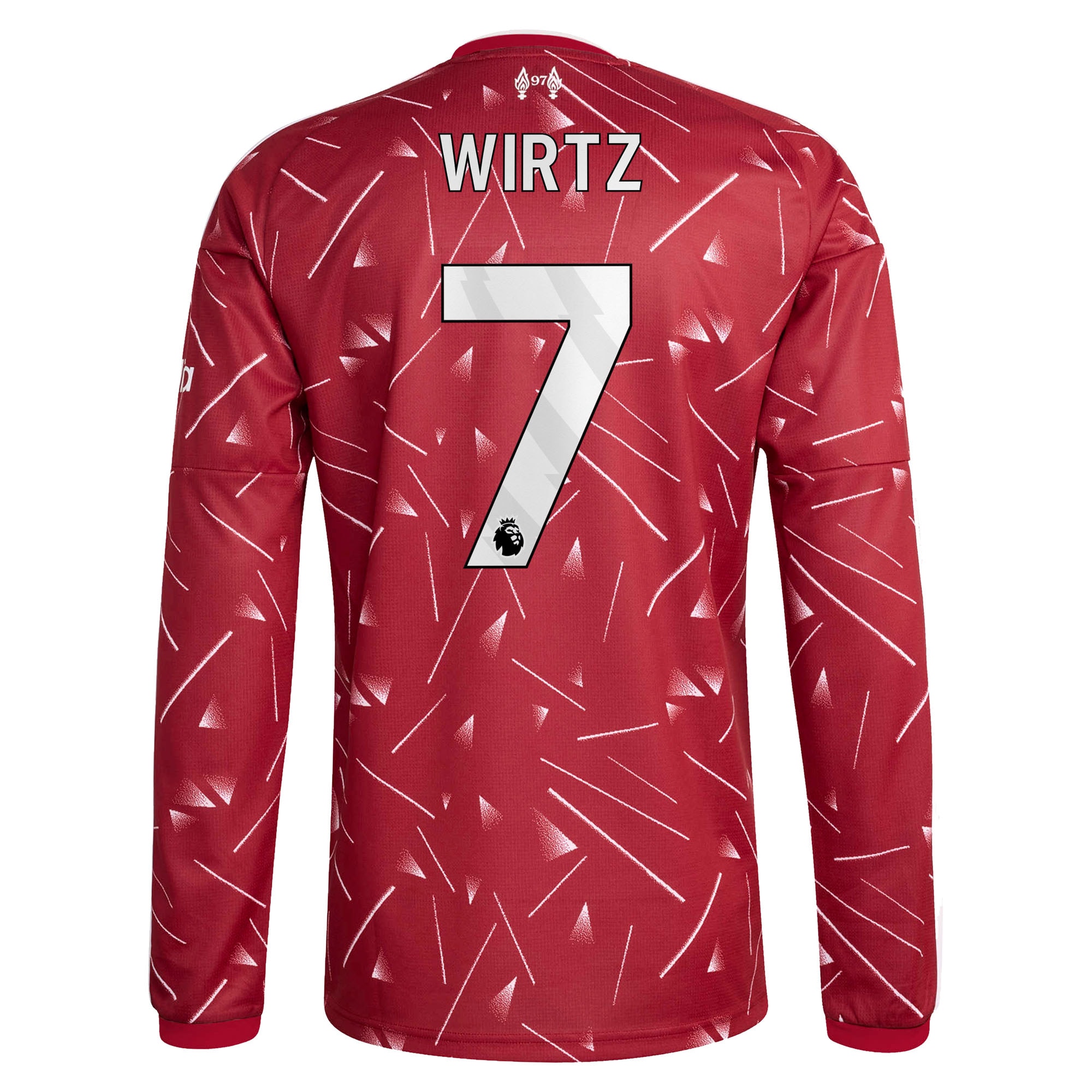 [SJH] Florian Wirtz Liverpool 2026/27 Home Replica Long Sleeve Jersey - Red