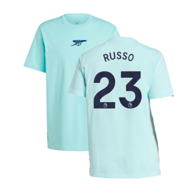 2024-20 Arsenal Official Home Soccer Jersey Russo #23 L S