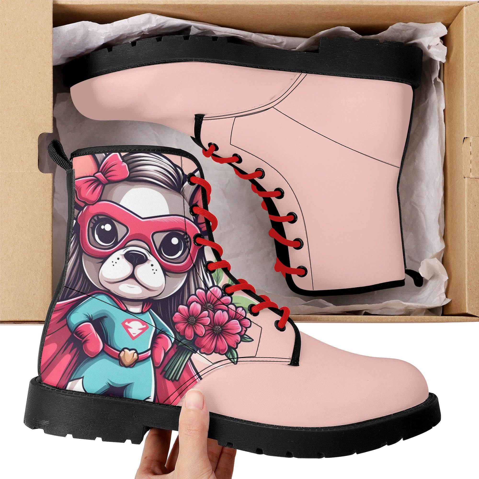 Casual Stylish Kona - Durable Leather Boots Outdoor Style