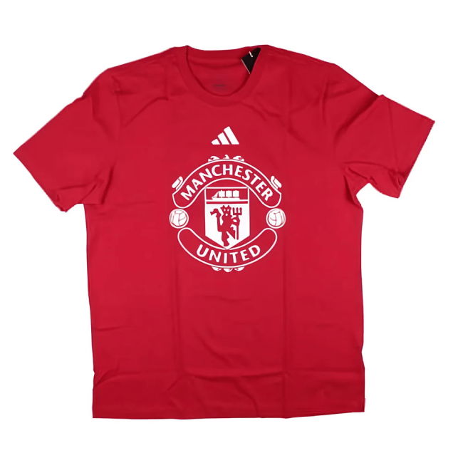 2024-2025 Man Utd DNA Graphic Tee (Red) (Hojlund 9)