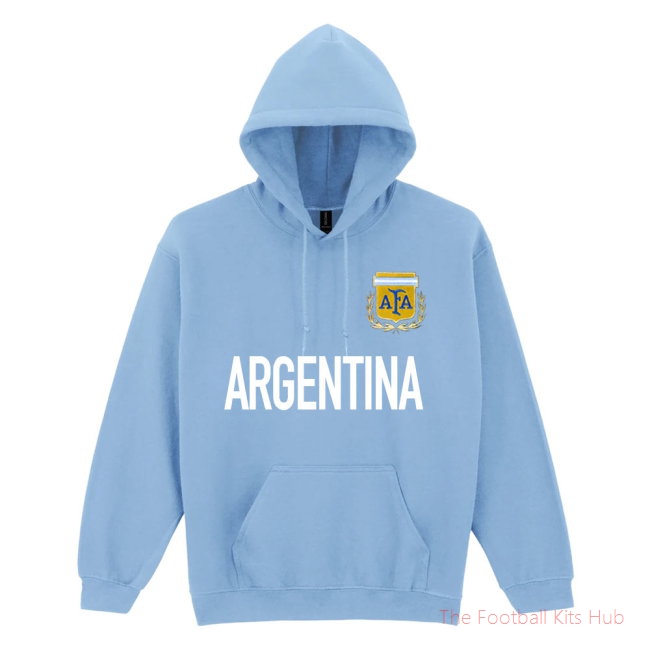 Argentina National Team Text Hoody (Sky Blue)