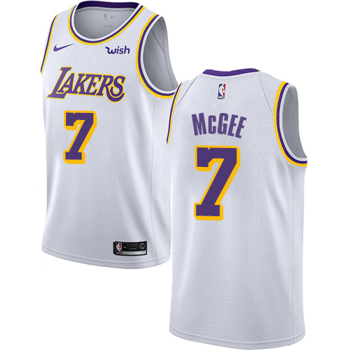 JaVale #7 LAL Limited Stock NBA Performance Jersey Basketball