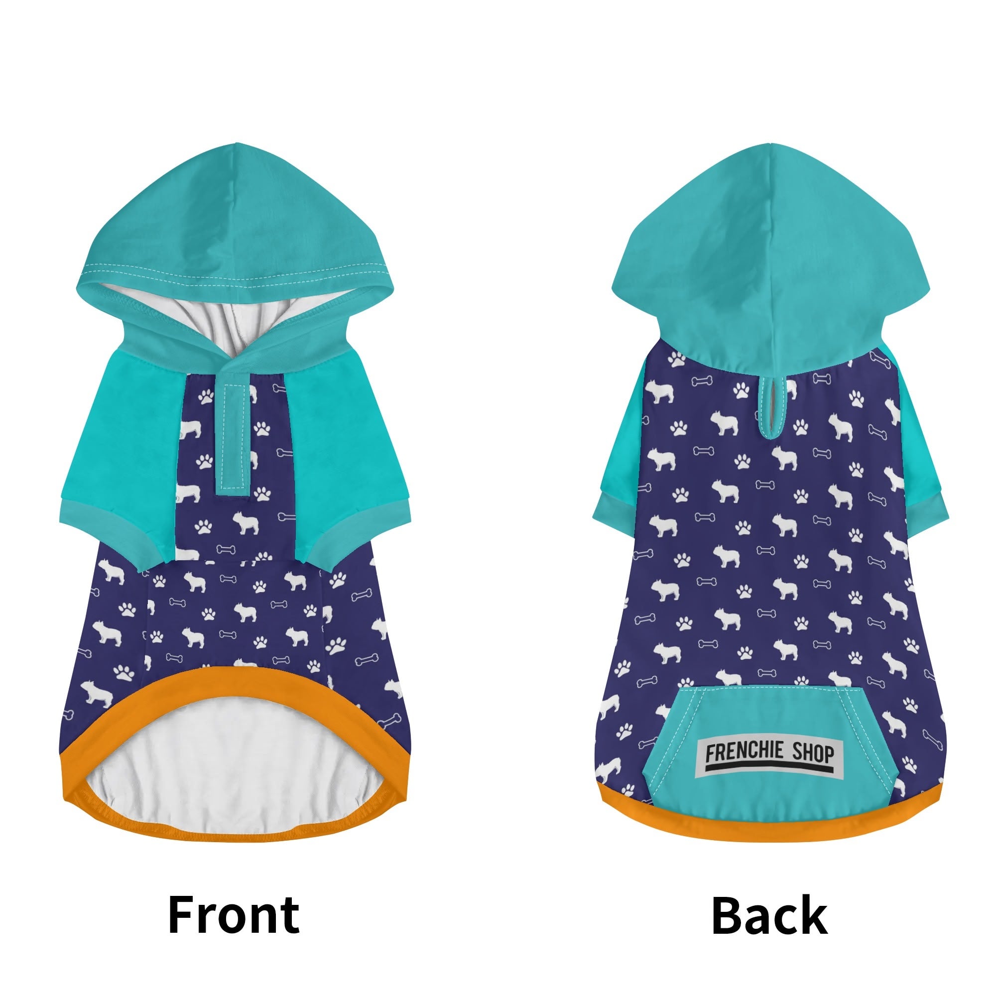 Leo - Bulldog Inspired Hoodies For French Bulldog | Frenchie Shop Original Frenchie Themed Wear