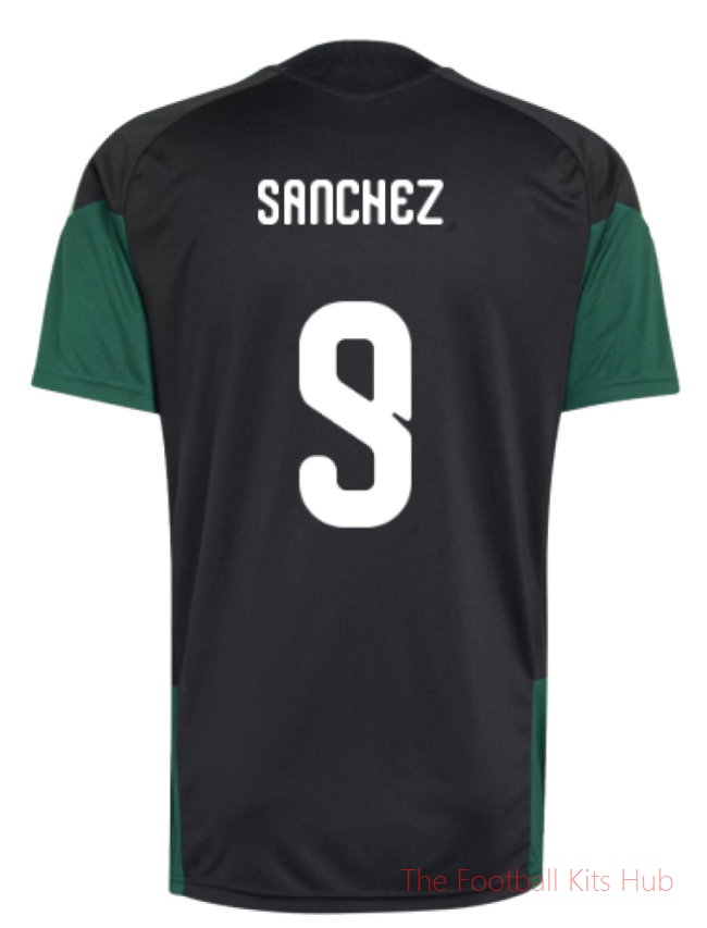 [SD] 2026/27 Mexico Training Jersey (Black) (Sanchez 9)