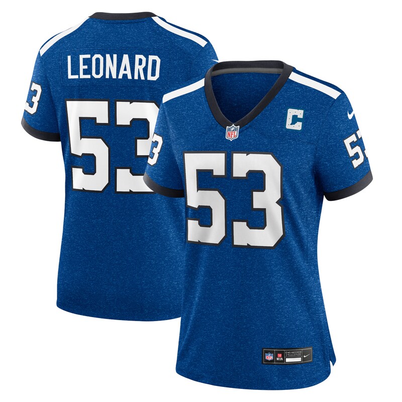 None Shaquille Leonard Indianapolis Colts Great Value Replica Jersey