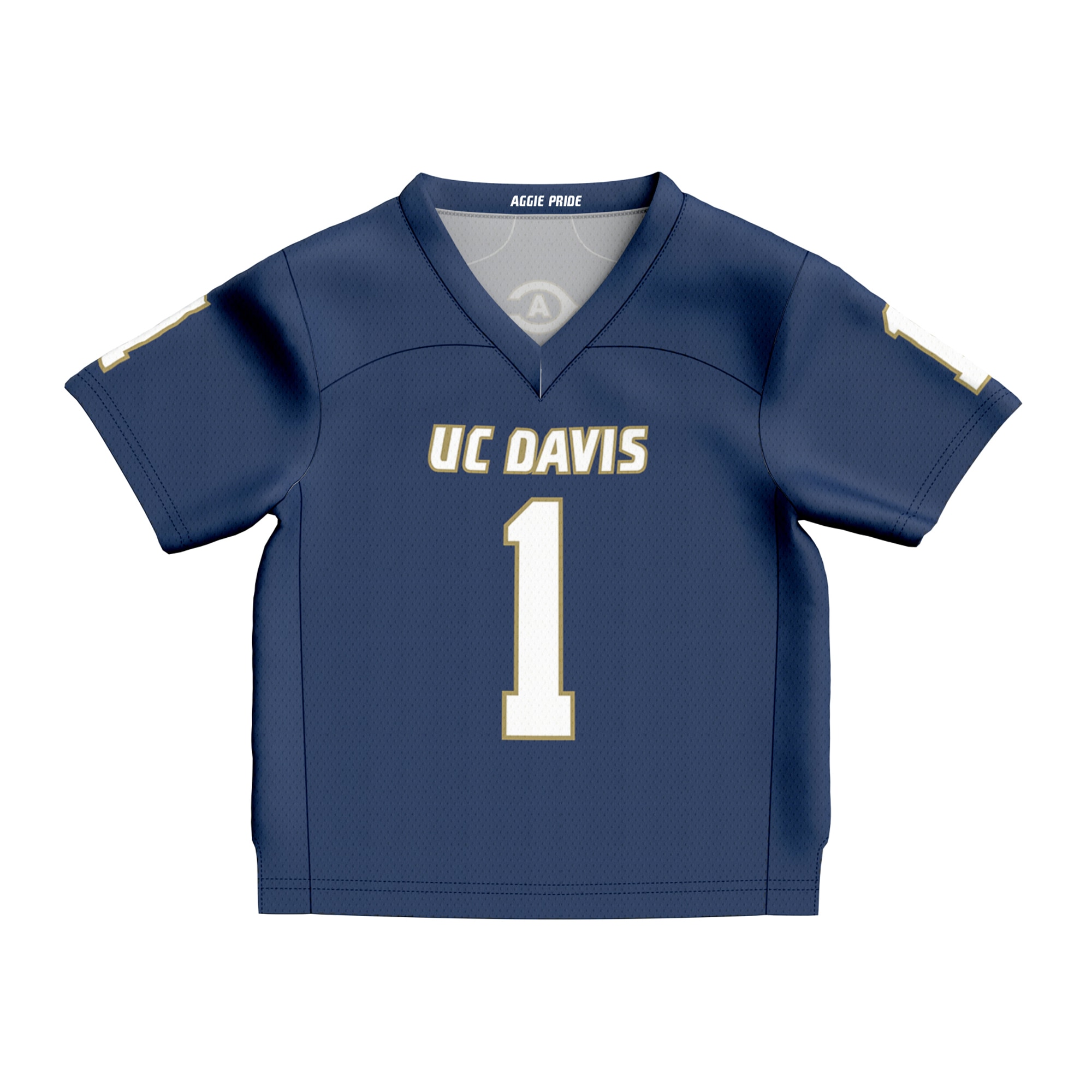 UC Davis Aggies GameDay Greats Infant Lightweight Collegiate Football Fashion 2026/2027 Football Jersey - Navy