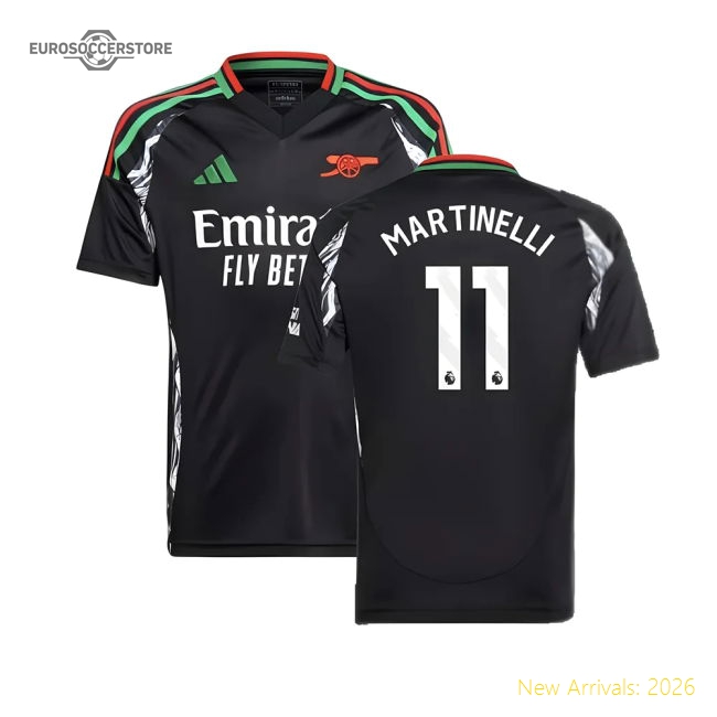 Soft Kids Arsenal Martinelli Jersey 2024-2025 Lightweight