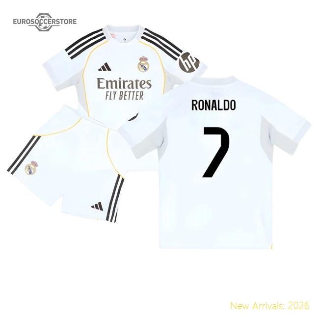 Real Madrid Authentic Home Jersey Comfortable Breathable