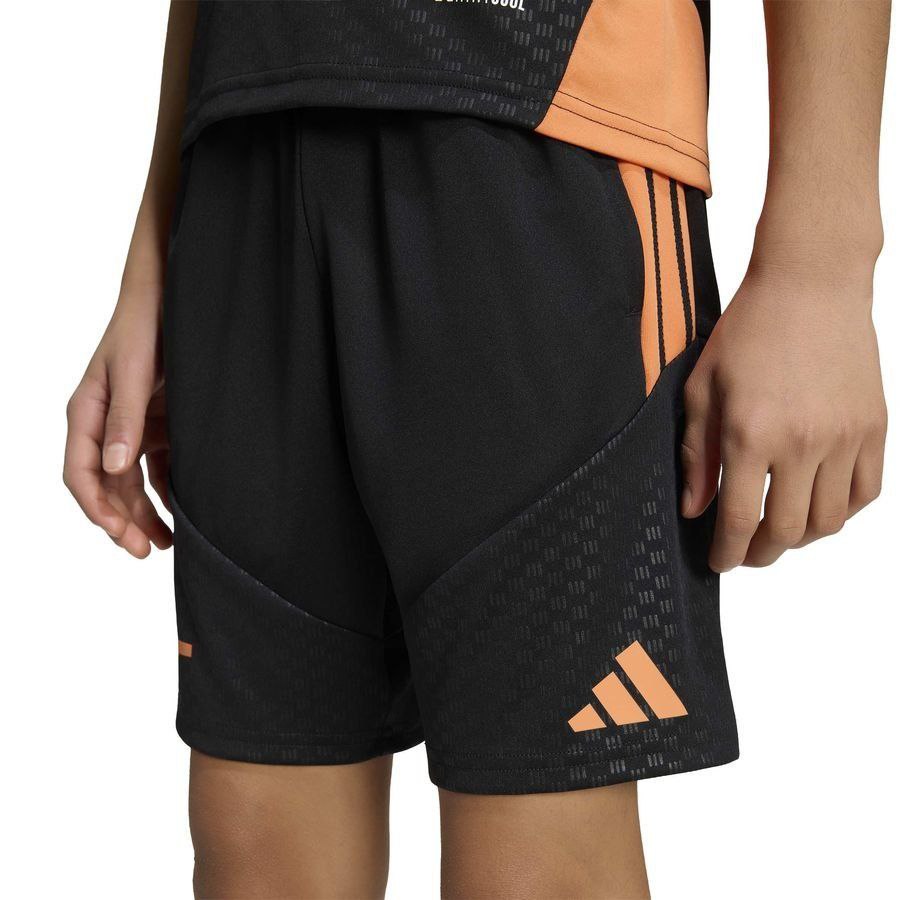 [EFKS] Arsenal Shorts Black/Orange Training Kids Uniform