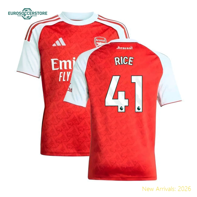 Gentle Arsenal Kids Jersey Rice 2025-2026 Aeroready Drycell
