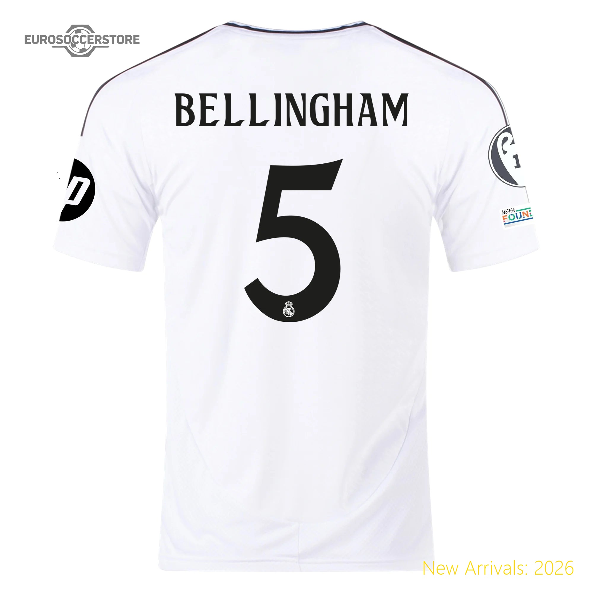 League Approved Stylish Men Rma Team Elite Home Jersey 2023