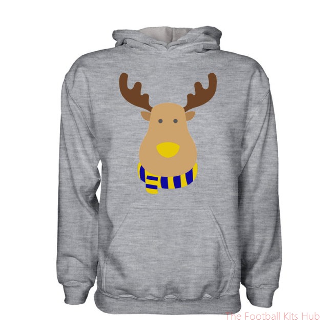 Men Sweden Rudolph Supporters Hoody (grey)