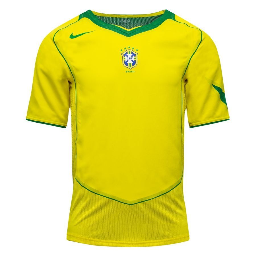 Brazil Home Shirt 2004 Reissue Adidas National Team Wear