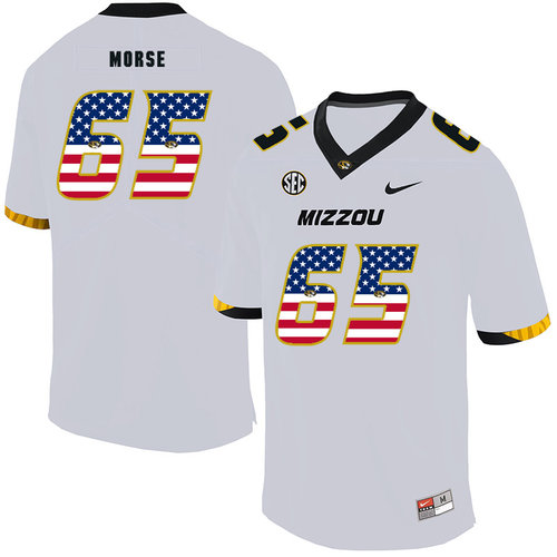 Men's None White 2024 alternate jersey Mitch Morse #65 replica Jersey