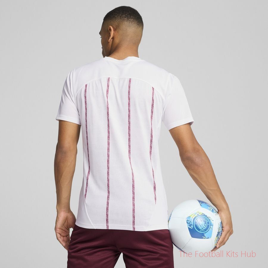 Manchester City Training T-Shirt Pre Match - PUMA White/Dark Jasper