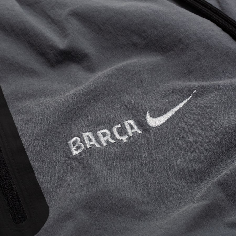 Barcelona Training Trousers Tech Woven Smoke Grey Supporter Version