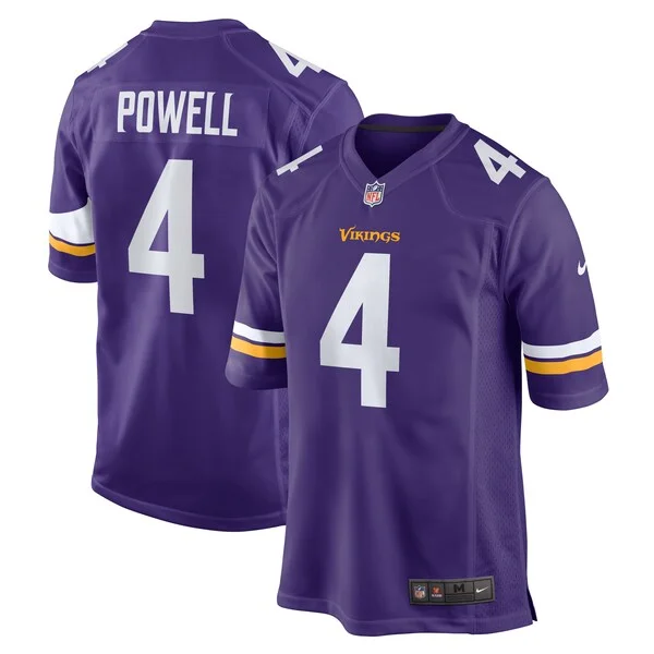 None Game NFL Jersey - Purple | High-Quality Football Apparel