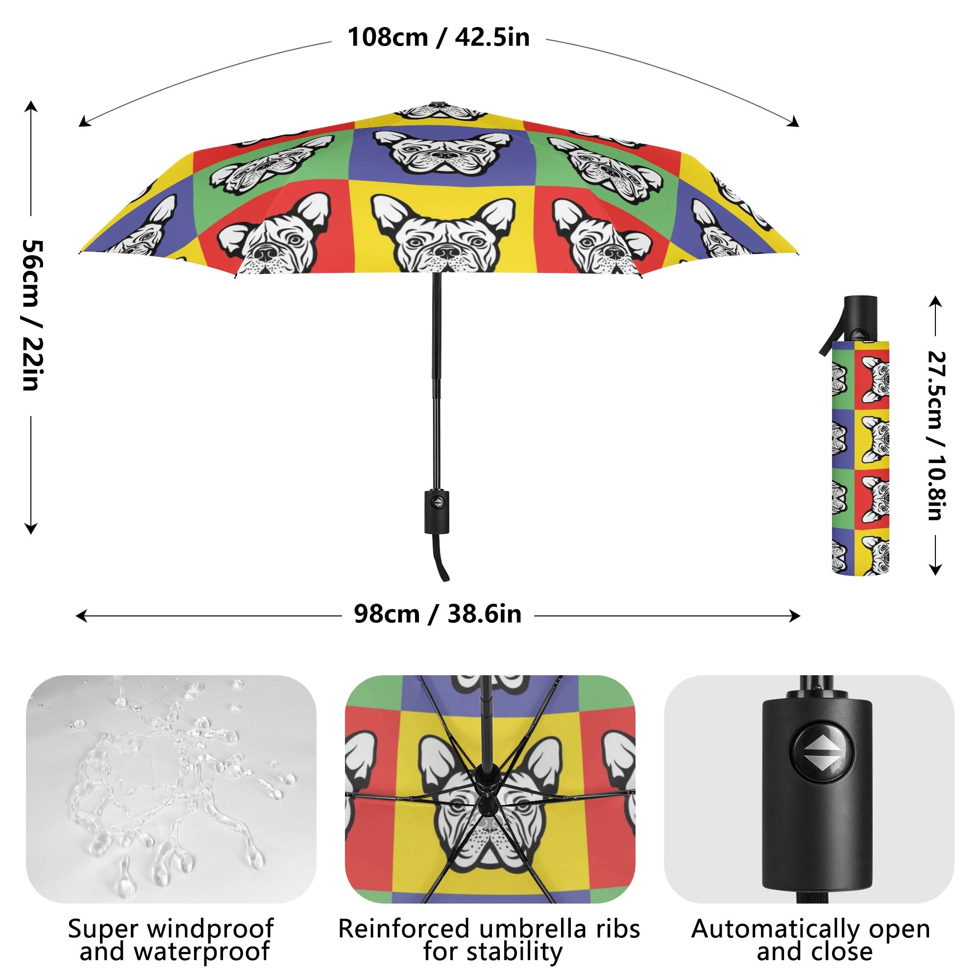 Culture-Inspired Premium High-Quality Bruno - Umbrella as a Gift