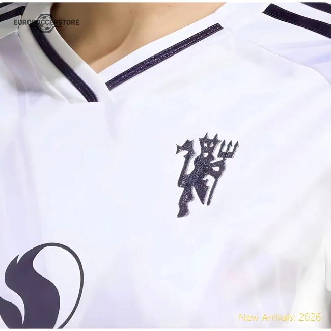 2025-2026 Man Utd Away Fan Version Ladies' 2026 Man Jersey