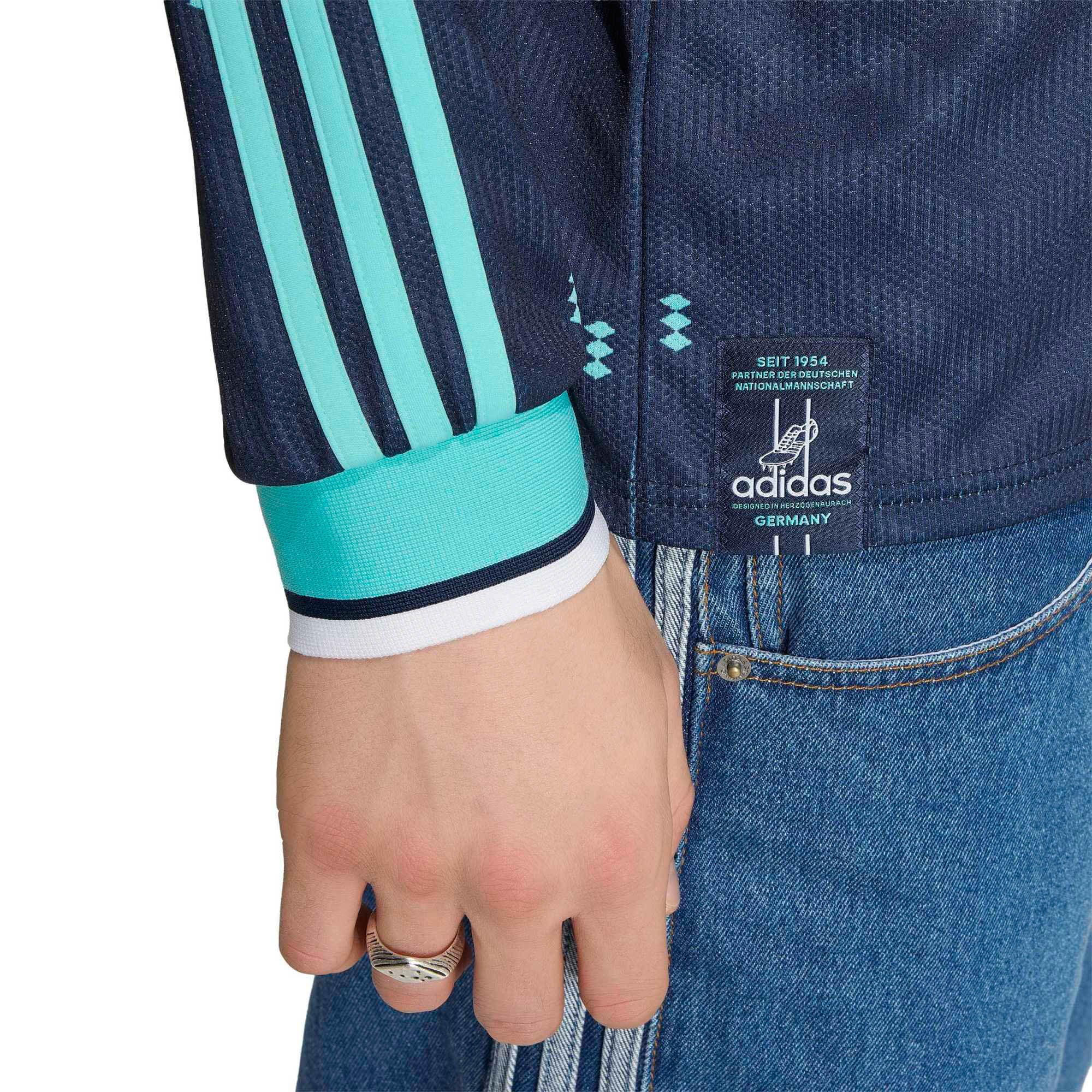 [SJH] Germany National Team 2026 Away Replica Long Sleeve Jersey - Navy