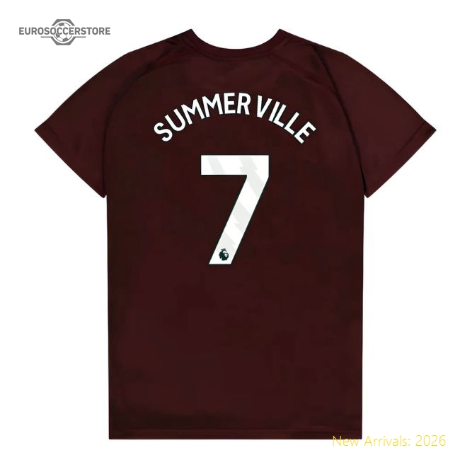 First-class West Ham United Poly T-shirt (claretblue) - Official Edition