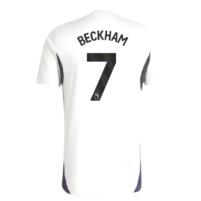 Beckham 7 Man Utd Senior Team Top Tier Training Player Jersey