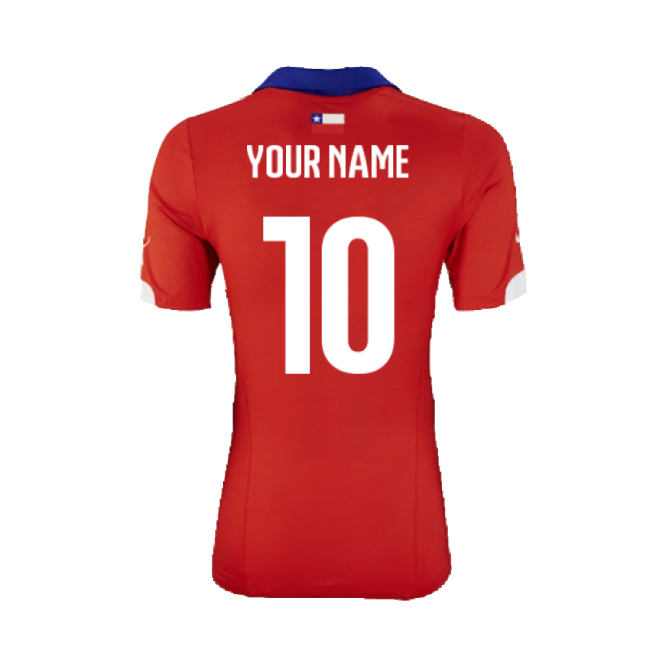 Replica Chile 2014-15 Home Shirt ((Excellent) Xl) (Your Name)