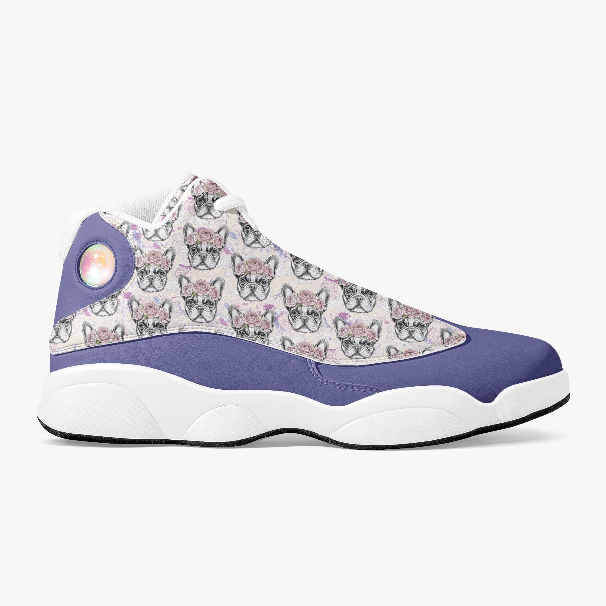 French Bulldog Lover Gnocchi Basketball Sneakers Casual Footwear
