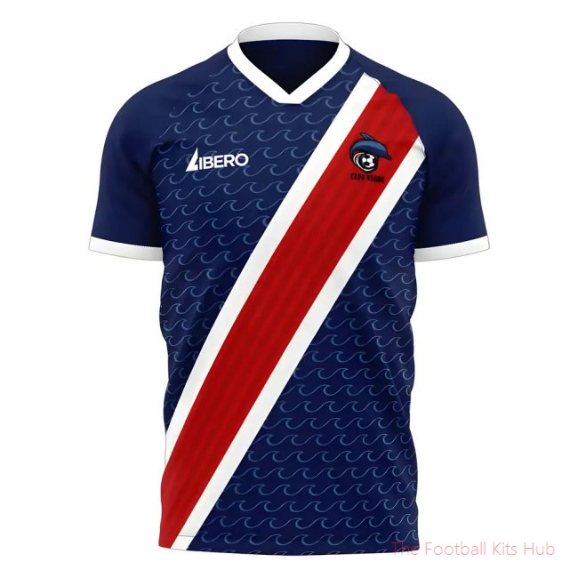 Cape Verde 2025-2026 Home Concept Football Kit (Libero)