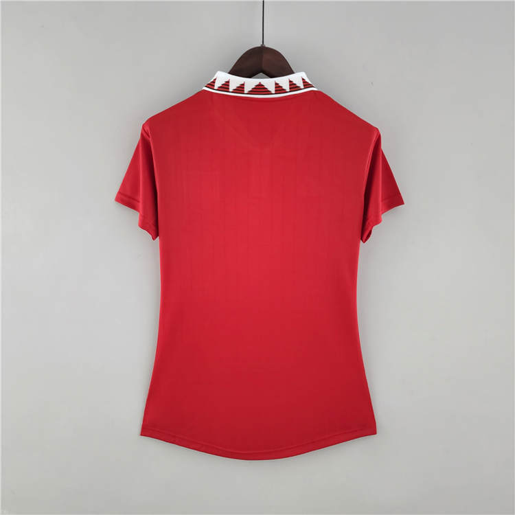 Manchester United 2223 Home Kit Women's Soccer Jersey - Official