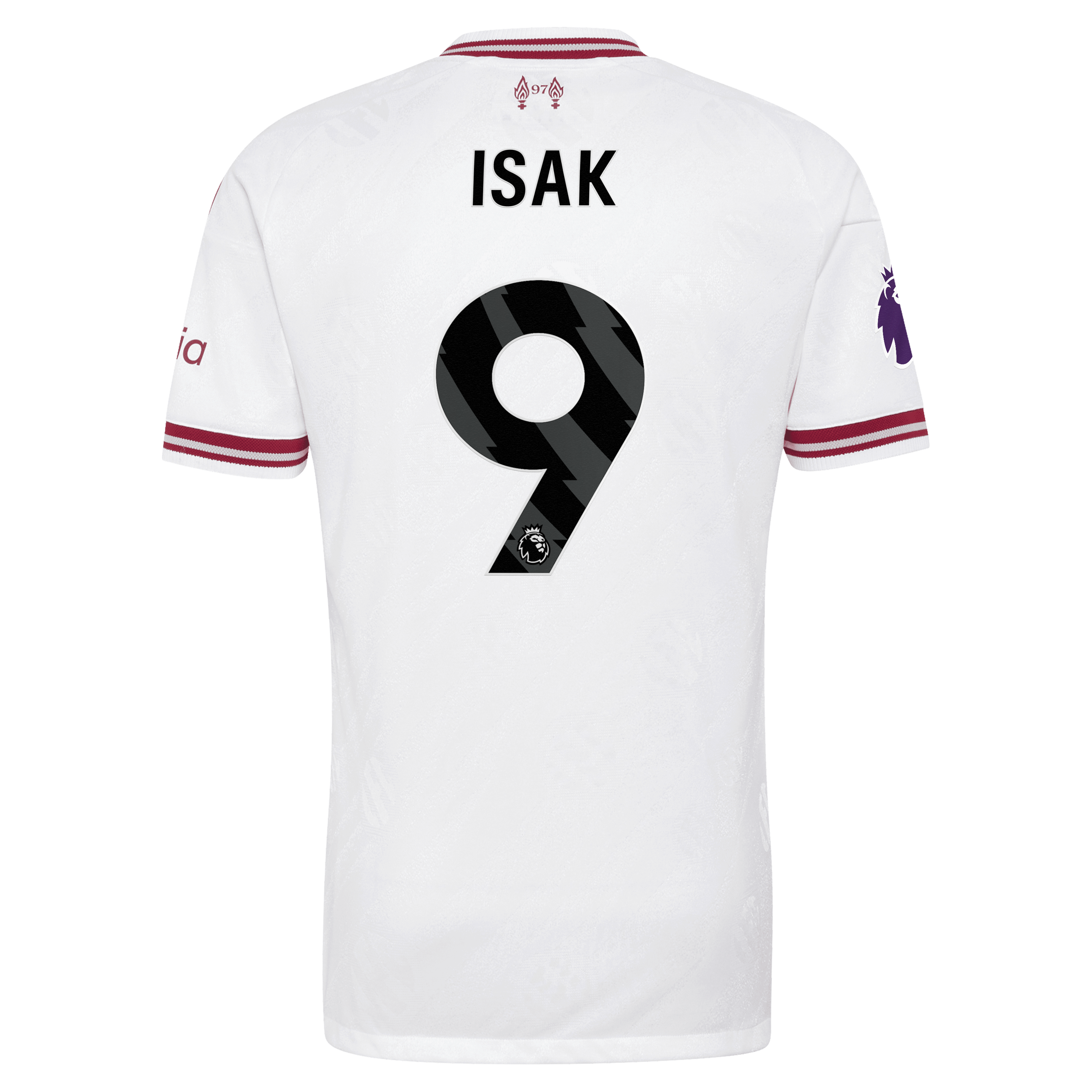 [SJH] Alexander Isak Liverpool 2026/27 Away On-Field Authentic Jersey - White