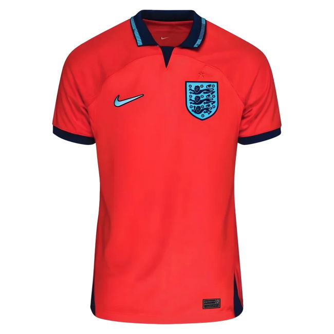 Official 2022-2023 England Away Athletic Breathable Lightweight