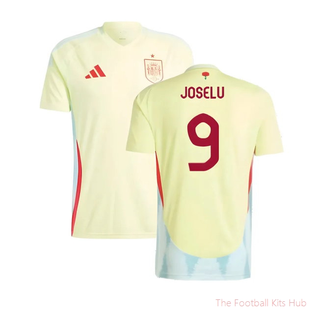 2024-2025 Spain Away Shirt (Joselu 9)