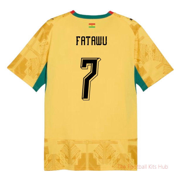 [JED] 2026/27 Ghana Away Shirt (Fatawu 7)