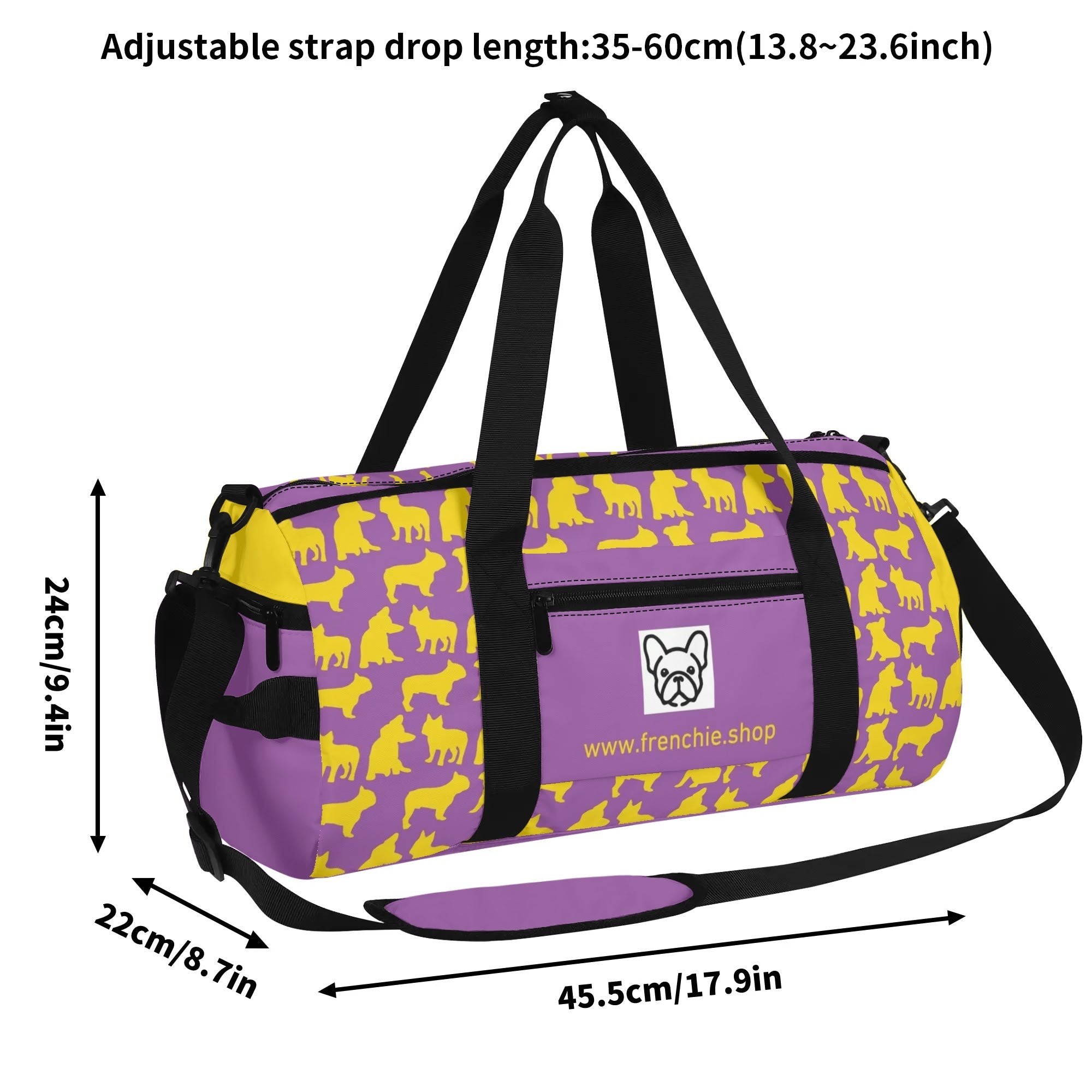 Hugo - Gym Bag for frenchie lovers