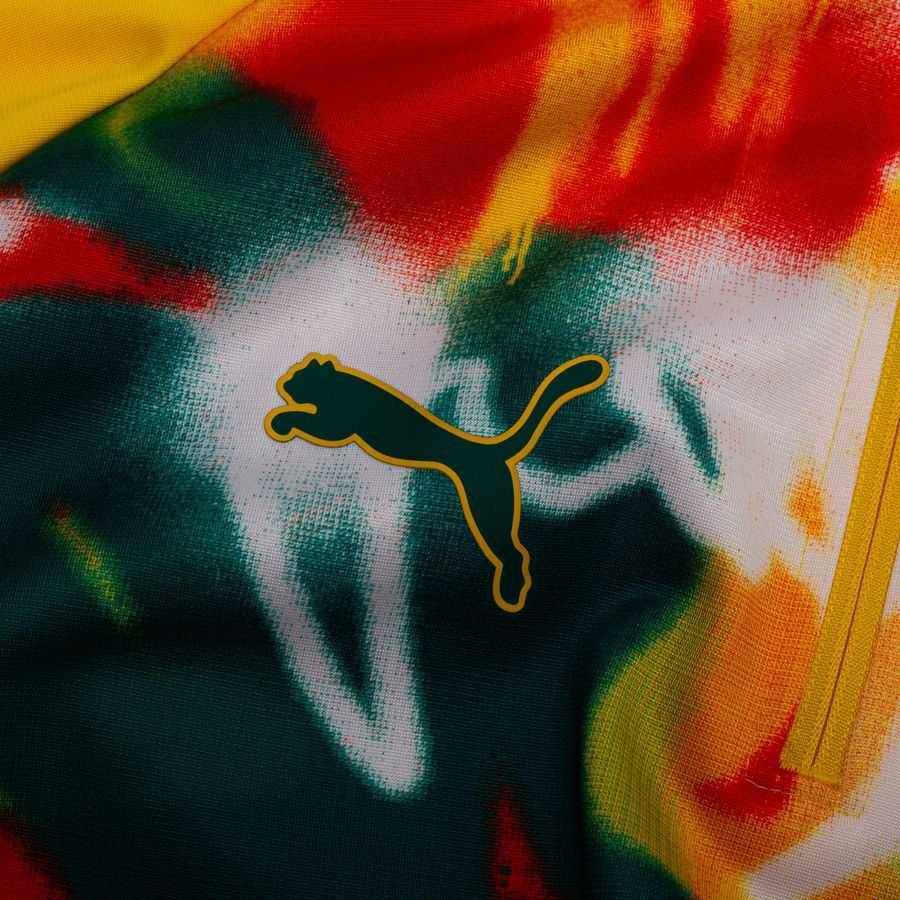 [EFKS] 2026 Senegal Pre Match Zip World Cup Yellow/Green/Multicolor Training Jersey 1/4