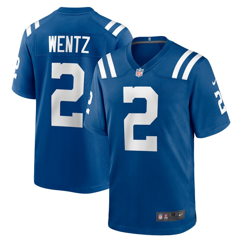 None Carson Wentz IND Colts Victory Premium Material Jersey Game Day W