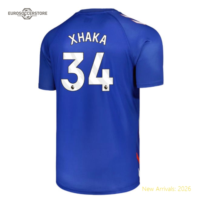 2025-2026 Sunderland Away Pre-Match Jersey (Blue) - Kids (Xhaka 34)