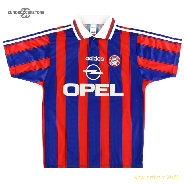 Premium Bayern Munich 1995-97 Home Shirt #18 Klinsmann ((Good) S)