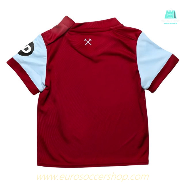 2023-2024 West Ham Home Baby Kit