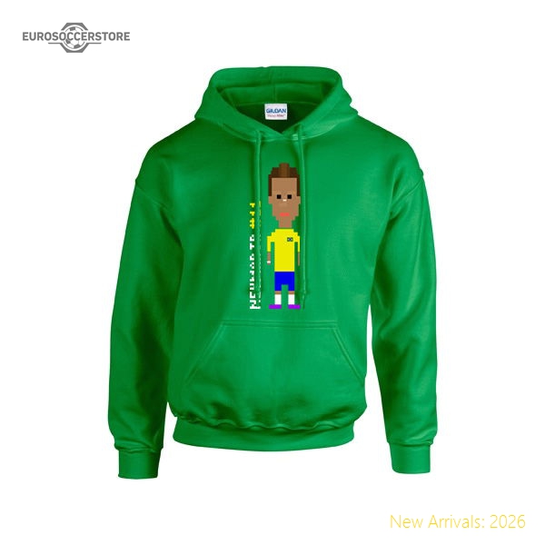 Neymar Player Hooded Top (green) - Kids