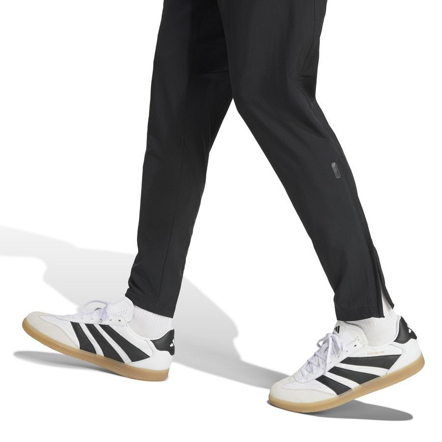 Algeria Training Trousers Tiro 25 Competition Travel Vis Tech - Black