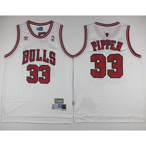 White Chicago Bulls #33 Jersey - Great Value Premium Quality