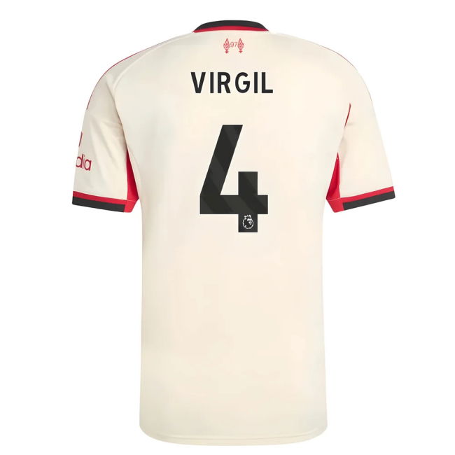 Official 2025-2026 Liverpool Away With Classic Design - Machine