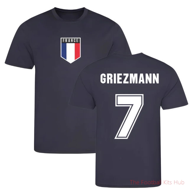Griezmann France Training Jersey (Navy) UEFA Euro