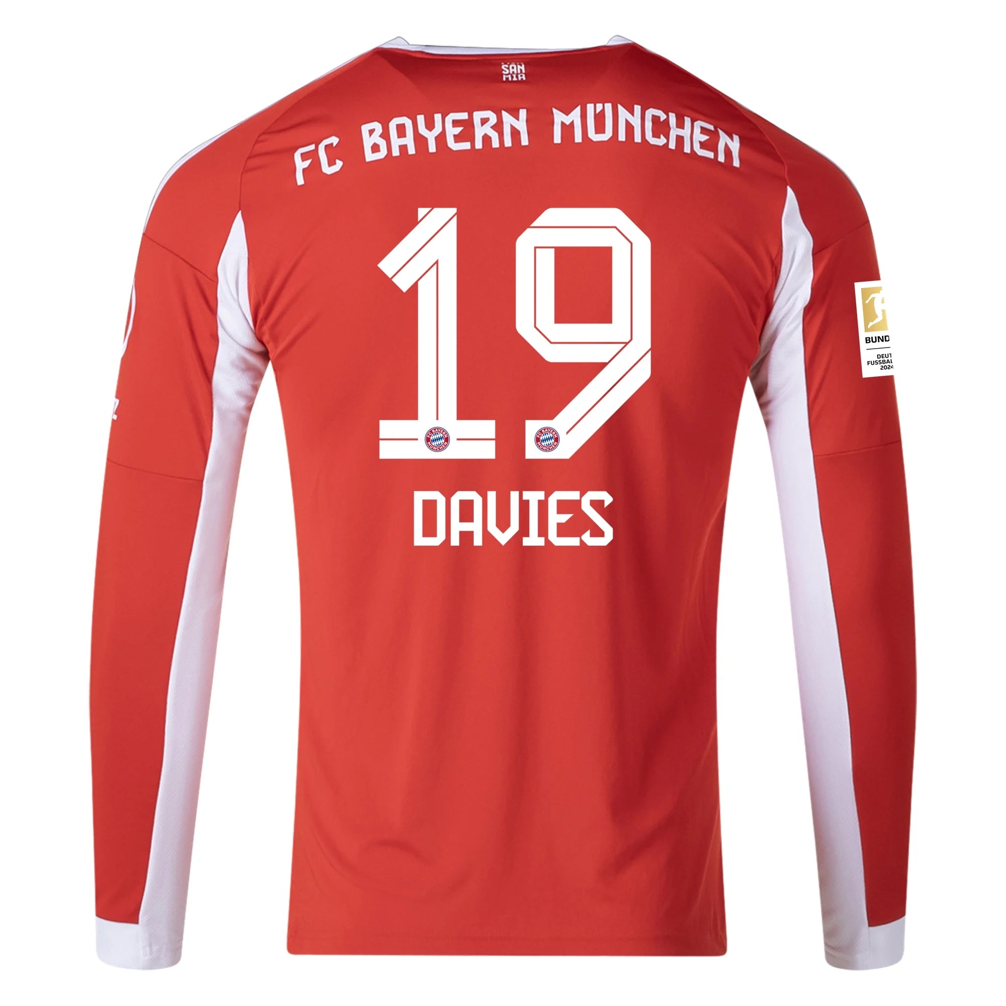 Bayern Munich Sleeve 2025-2026 Bun Home Jersey – Authentic Shirt